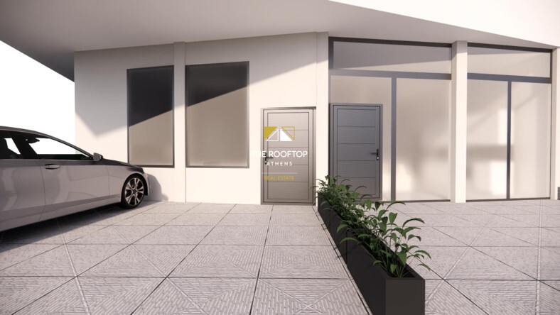 Ampelokipoi: Renovated ground floor apartment 63 sqm GV